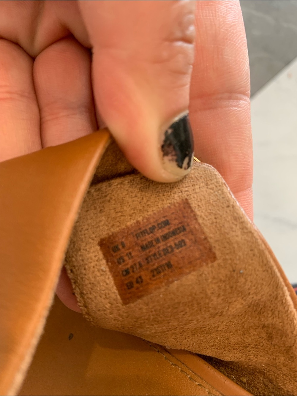 Fitflop Brown Double-Buckle Slide Sandals with Gold Buckles - Picture 5 of 5